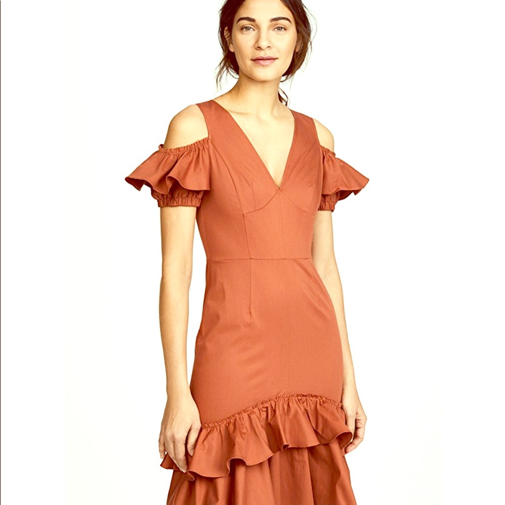 Tome Cold Shoulder Dress EUC